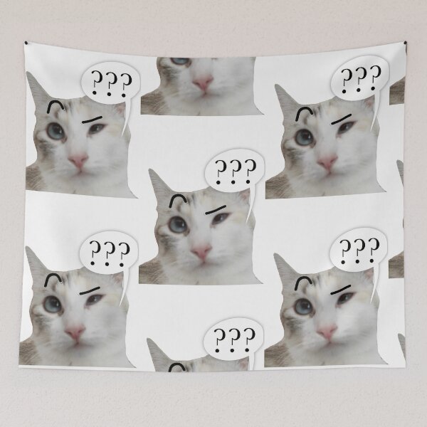 Item preview, Cat meme rise eyebrow designed and sold by AmaroNeko.