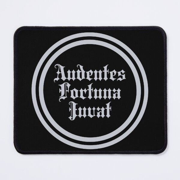 Item preview, Audentes Fortuna Juvat - Fortune Favors The Bold - Latin Phrases - Silver designed and sold by JourneyCreative.