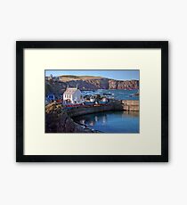 Looking Over St Abbs, Scotland Framed Print