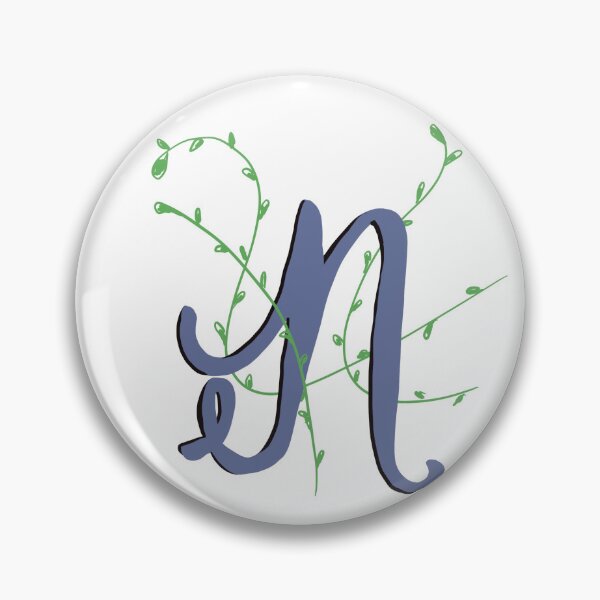 Item preview, Letter N initial monogram alphabet N designed and sold by Antique-Gifts.
