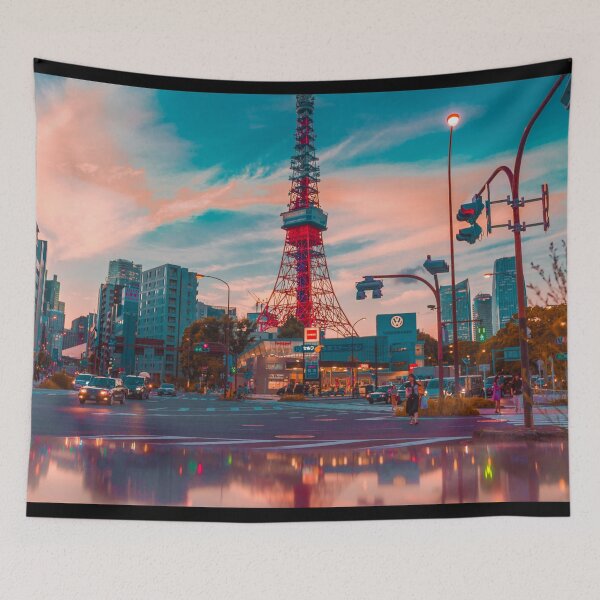 Item preview, Tokyo Tower Minato-ku Attractions, Japan Tourist Attractions, Japanese Attractions, Visit Japan Today designed and sold by nihontees.