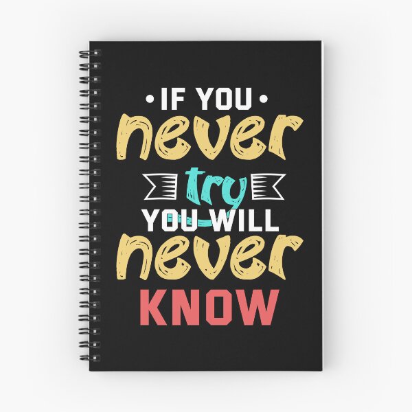Item preview, If You Never Try You Will Never Know designed and sold by PetShoper.