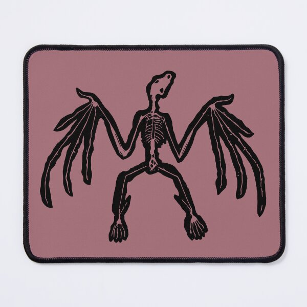 Item preview, Mauve Skeleton Bat Single image designed and sold by AmandaBienko.