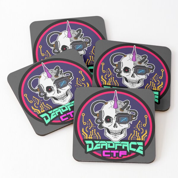 Item preview, DEADFACE CTF Round Logo designed and sold by syyntax.