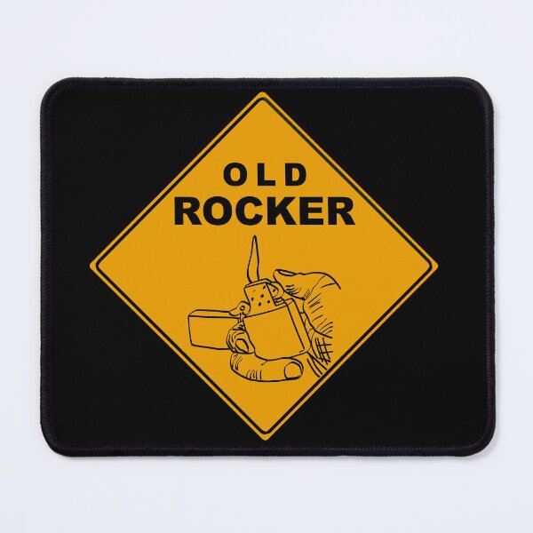 Item preview, Caution Old Rocker designed and sold by Grepthor.