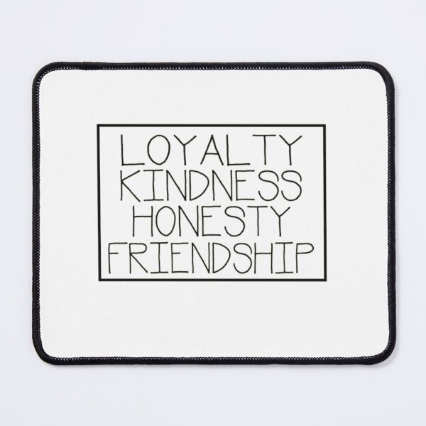 Item preview, Loyalty Kindess and Friendship  designed and sold by HarryMagicPlace.