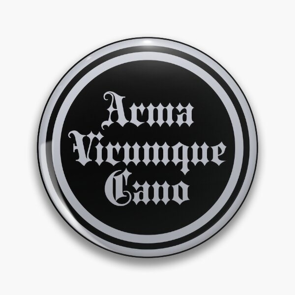 Item preview, Arma Virumque Cano - Latin Phrases - Aenid - Silver designed and sold by JourneyCreative.