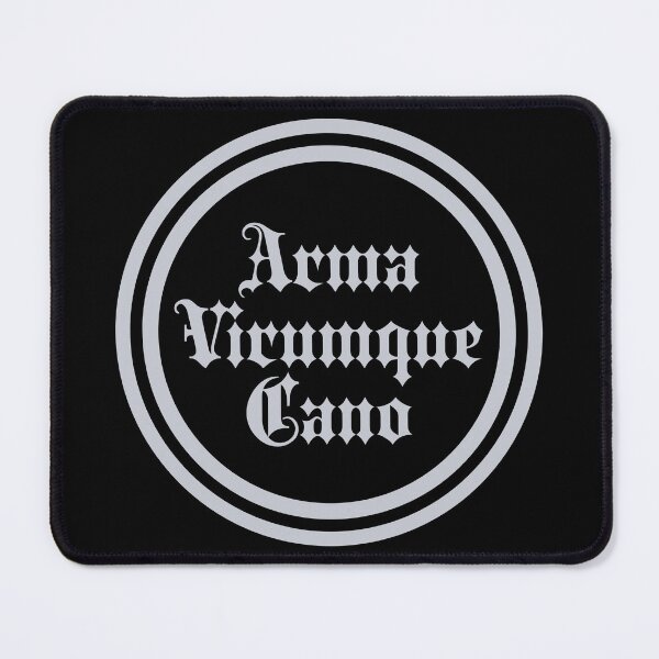 Item preview, Arma Virumque Cano - Latin Phrases - Aenid - Silver designed and sold by JourneyCreative.