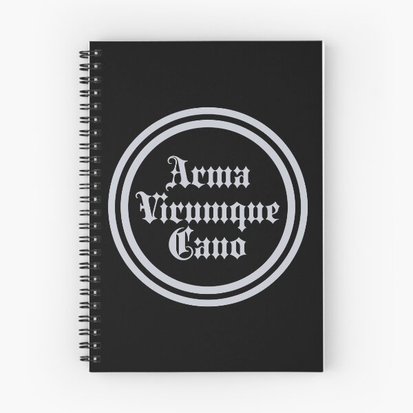 Item preview, Arma Virumque Cano - Frases Latinas - Aenid - Plata designed and sold by JourneyCreative.