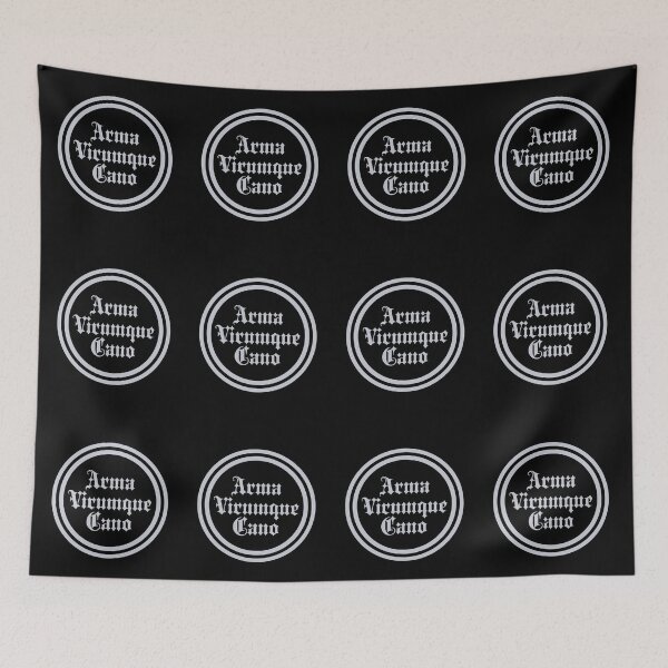Item preview, Arma Virumque Cano - Latin Phrases - Aenid - Silver designed and sold by JourneyCreative.