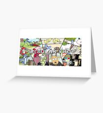Regular Show Greeting Card