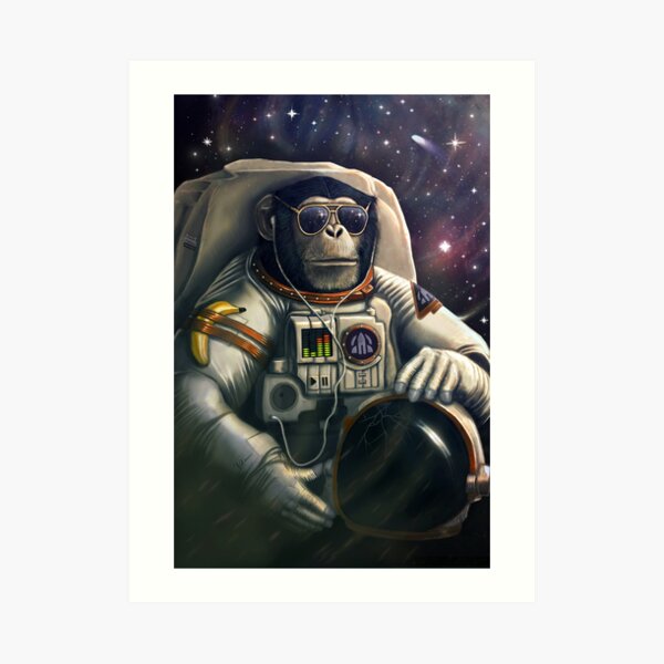 Space Farer Art Print