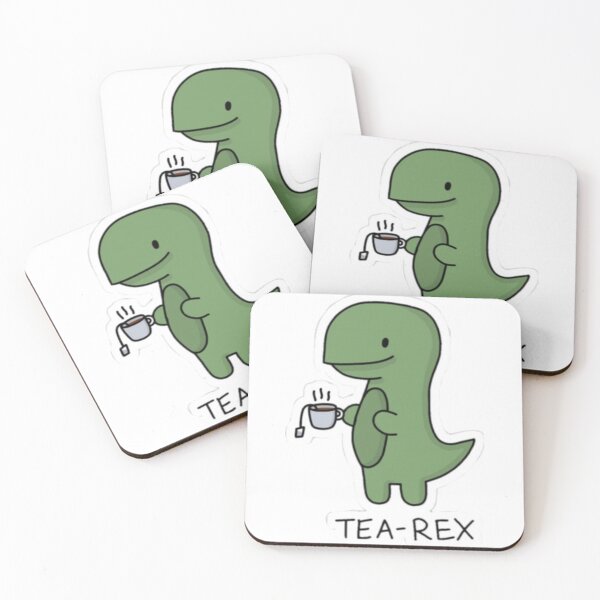 Item preview, Tea-Rex green designed and sold by caramelizedshop.