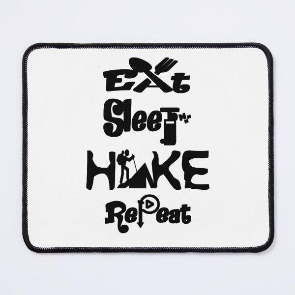 Item preview, Eat sleep hike repeat,V5.  designed and sold by Chakilogy.