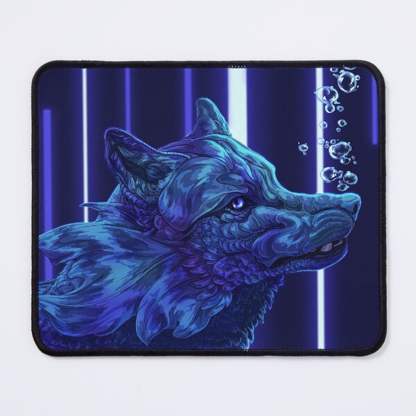 Item preview, Jinsoul Scaled Blue Wolf designed and sold by maya-ohmu.