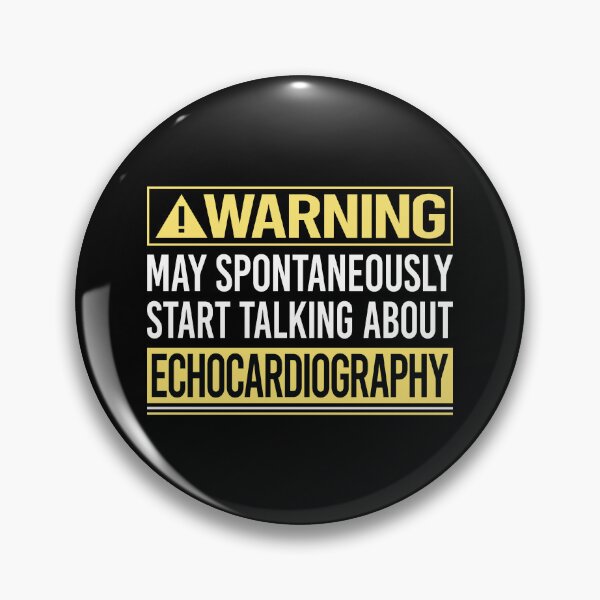 Item preview, Warning About Echocardiography Echocardiographer Echocardiogram Ultrasound designed and sold by WrightTrouble.