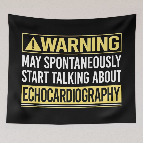 Item preview, Warning About Echocardiography Echocardiographer Echocardiogram Ultrasound designed and sold by WrightTrouble.