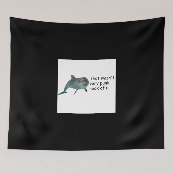 Item preview, That Wasn't Very Punk Rock Of U Dolphin Racerback Tank Top designed and sold by CravenStore99.