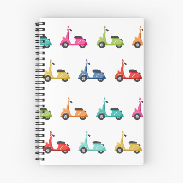 Item preview, Multi colour moped print designed and sold by Cheekyleopard.