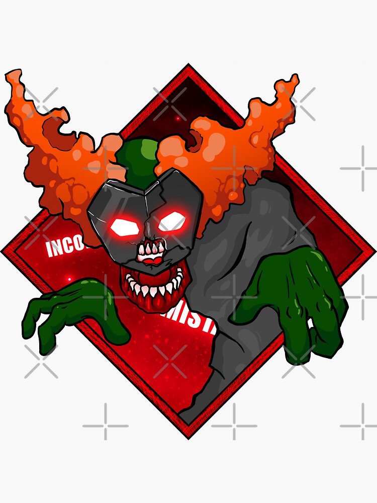 Madness combat Raging Tricky the clown | Sticker