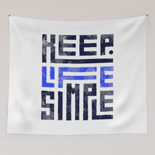 Item preview, Keep life simple designed and sold by Bap-tiste.