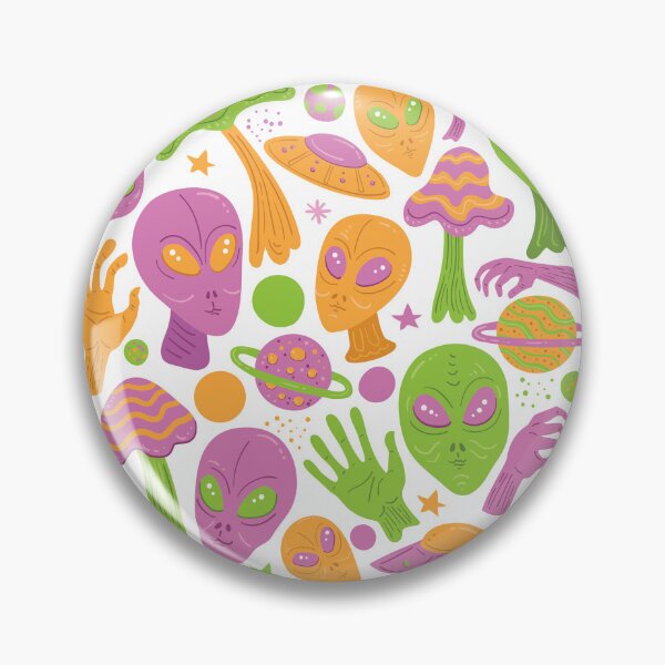 Item preview, Aliens and Mushrooms designed and sold by serapika.