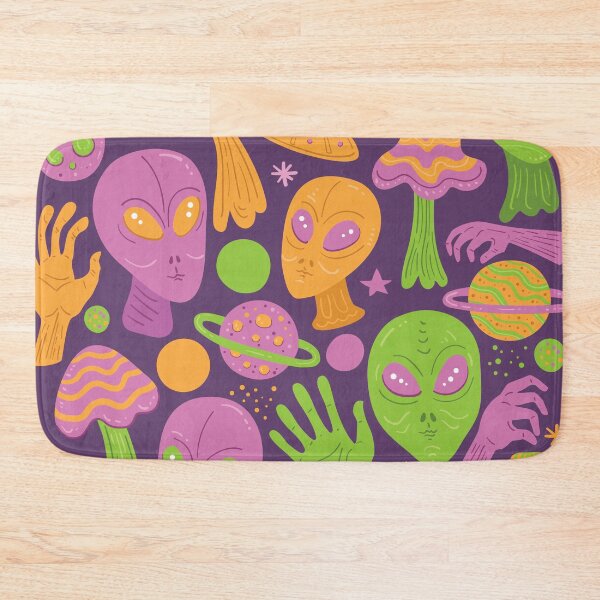 Item preview, Aliens and Mushrooms designed and sold by serapika.