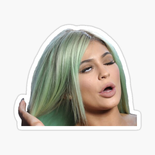 Kylie Eye Roll Sticker