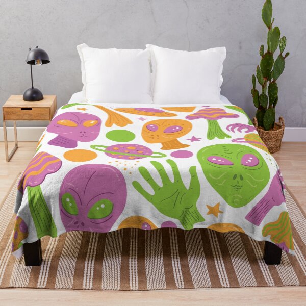 Item preview, Aliens and Mushrooms designed and sold by serapika.