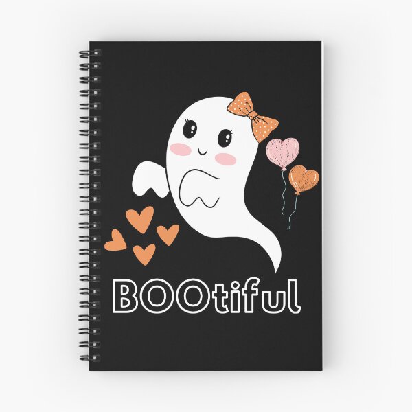 Item preview, Bootiful Cute Little Halloween Ghost designed and sold by The Glasses Girl.