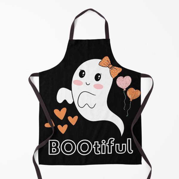 Item preview, Bootiful Cute Little Halloween Ghost designed and sold by The Glasses Girl.