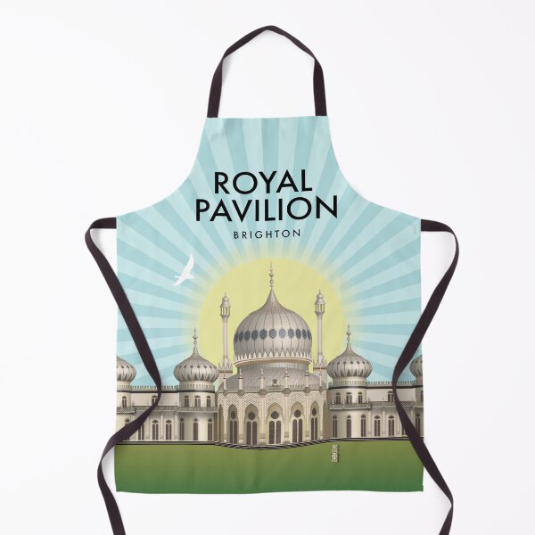 Item preview, Royal Pavilion, Brighton - Art Deco Digital Illustration designed and sold by Vicky Anne Vaughan.