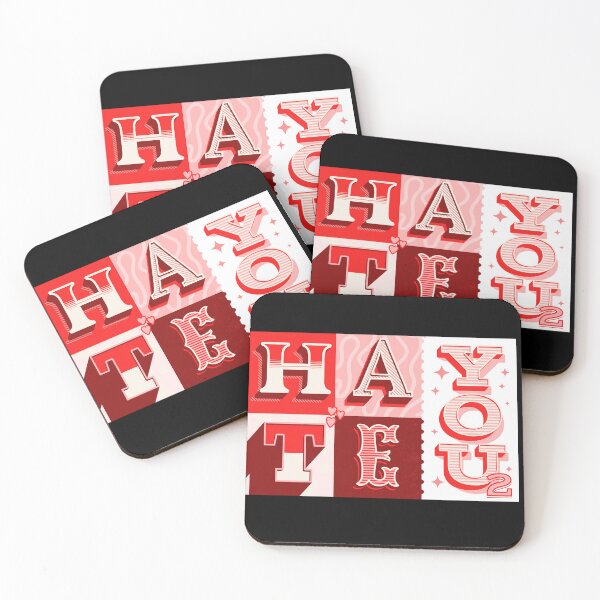 Item preview, Hate you 2 designed and sold by Mick-J-art.