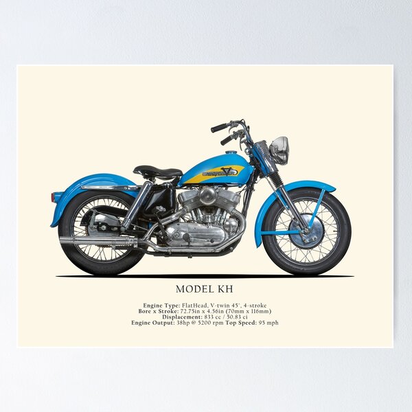 Item preview, Model KH Vintage Motorcycle designed and sold by rogue-design.