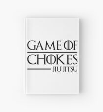 Jiu Jitsu - Game Of Chokes Hardcover Journal