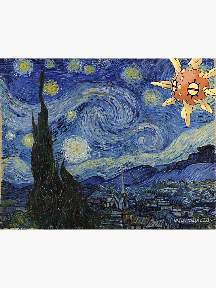 Pokemon Starry Night Solrock" Greeting Card for Sale by negativepizza |  Redbubble
