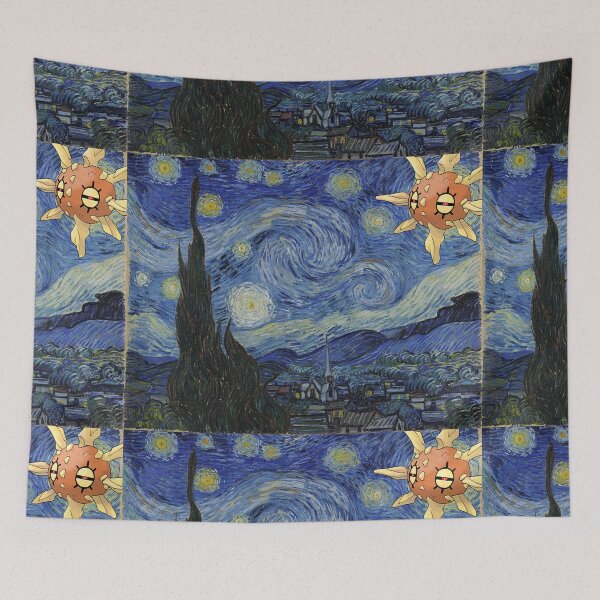 Aperçu de l'œuvre Pokemon Starry Night Solrock créée et vendue par negativepizza.