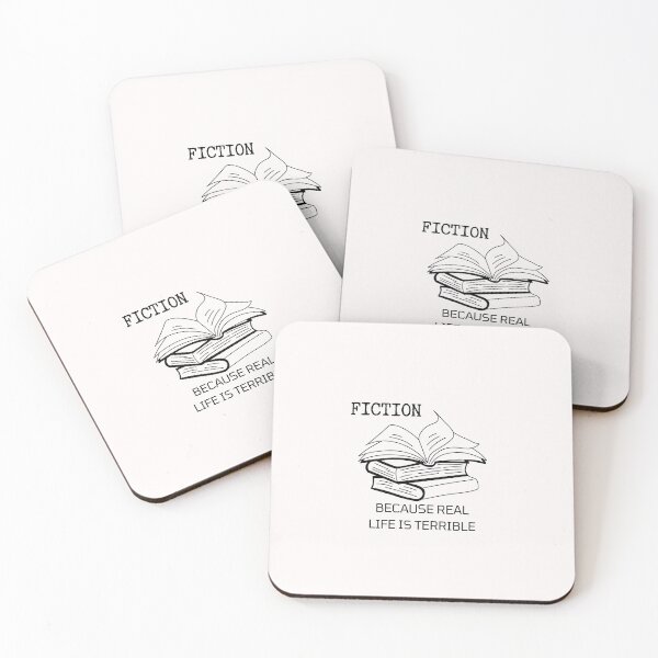 Item preview, Fiction. Because real life is terrible designed and sold by MysteriesBooks.