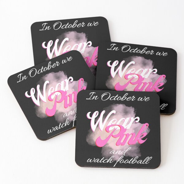 Item preview, In October We Wear Pink and Watch Football designed and sold by Ahmed  Feki.