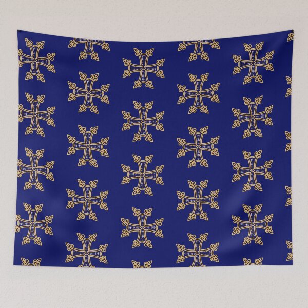 Item preview, Armenian Cross in gold with bevel, christians supports Armenia designed and sold by IsisOsiris.