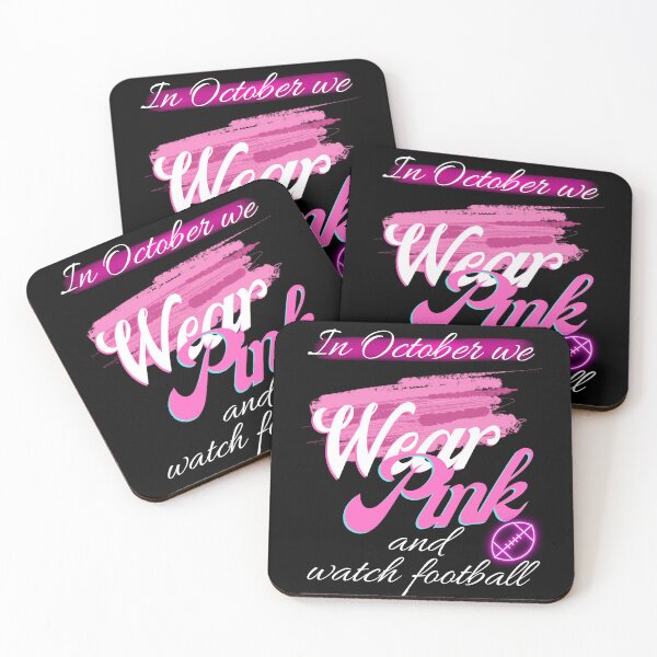 Item preview, In October We Wear Pink and Watch Football designed and sold by Ahmed  Feki.