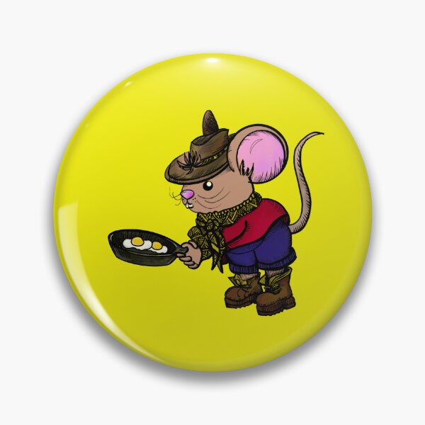 Item preview, Camping Breakfast Cast Iron Adventure Mouse  designed and sold by CampK80.