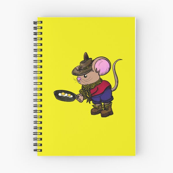 Item preview, Camping Breakfast Cast Iron Adventure Mouse  designed and sold by CampK80.