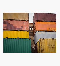 Shipping Containers Photographic Print