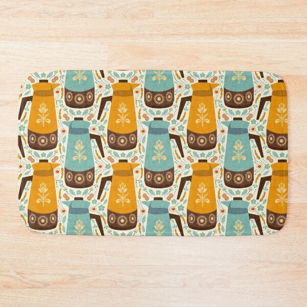 Item preview, Swedish Fika Coffee Break with Carafes and Flowers designed and sold by vinpauld.