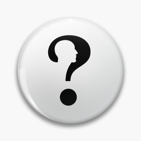 Item preview, A question mark men what ? designed and sold by shopdyali.