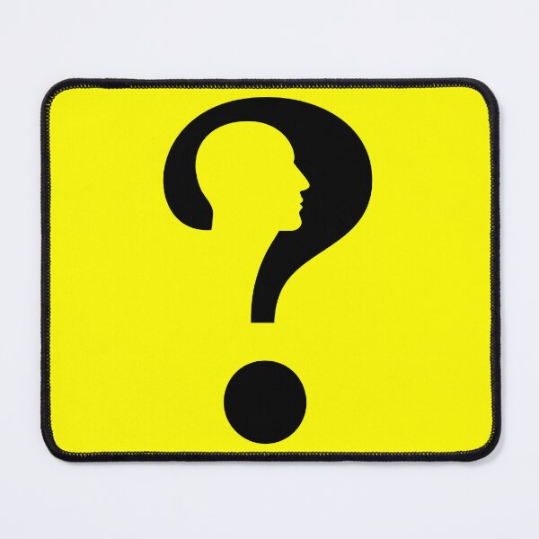 Item preview, A question mark men what ? designed and sold by shopdyali.