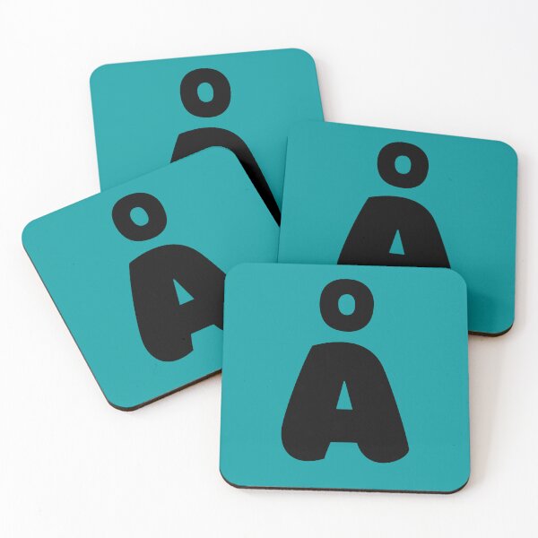 Item preview, Letter Å, Swedish, Danish, Finnish, Norwegian, alphabet letter  designed and sold by Pommallina.