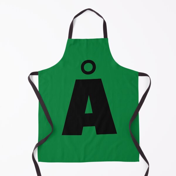 Item preview, Letter Å, Swedish, Danish, Finnish, Norwegian, alphabet letter designed and sold by Pommallina.