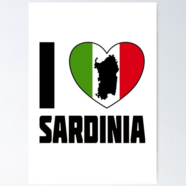 Item preview, I Heart Sardinia - I Love Sardegna designed and sold by molamode.